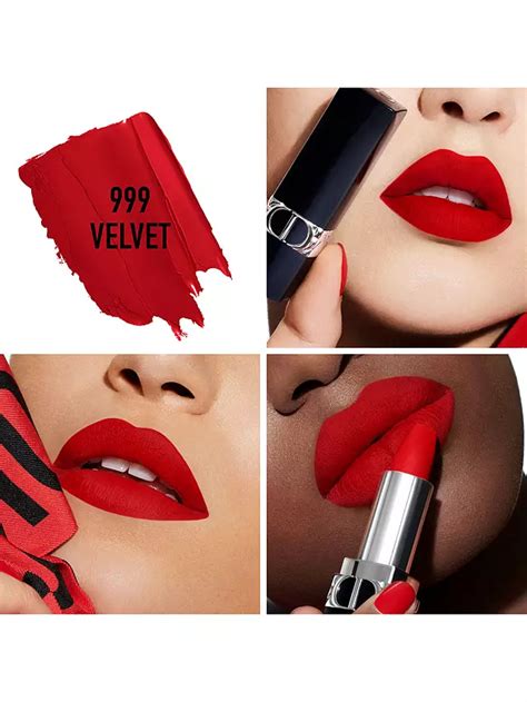 dior 999 velvet red|dior 999 lipstick price.